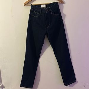 Current Elliot Straight Dark Wash Jeans